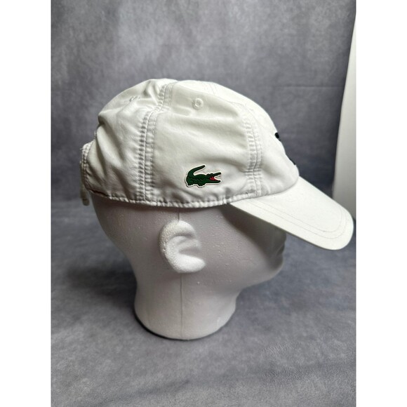 Lacoste RARE Novac DJOKOVIC white black  HAT BLACK BULL LOGO
CAP tennis golf - Picture 2 of 6